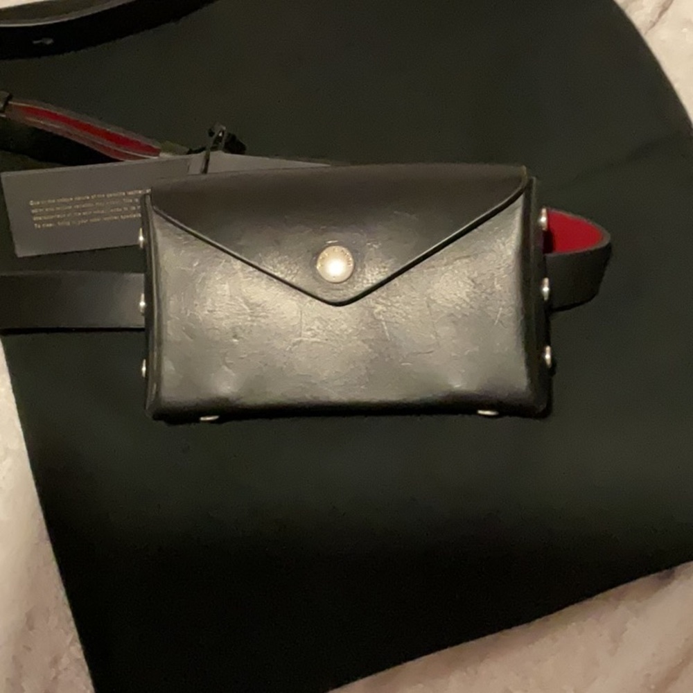 Rag & Bone Atlas Black Leather Belt Bag - New With Tag and Dust Bag - Picture 4 of 4